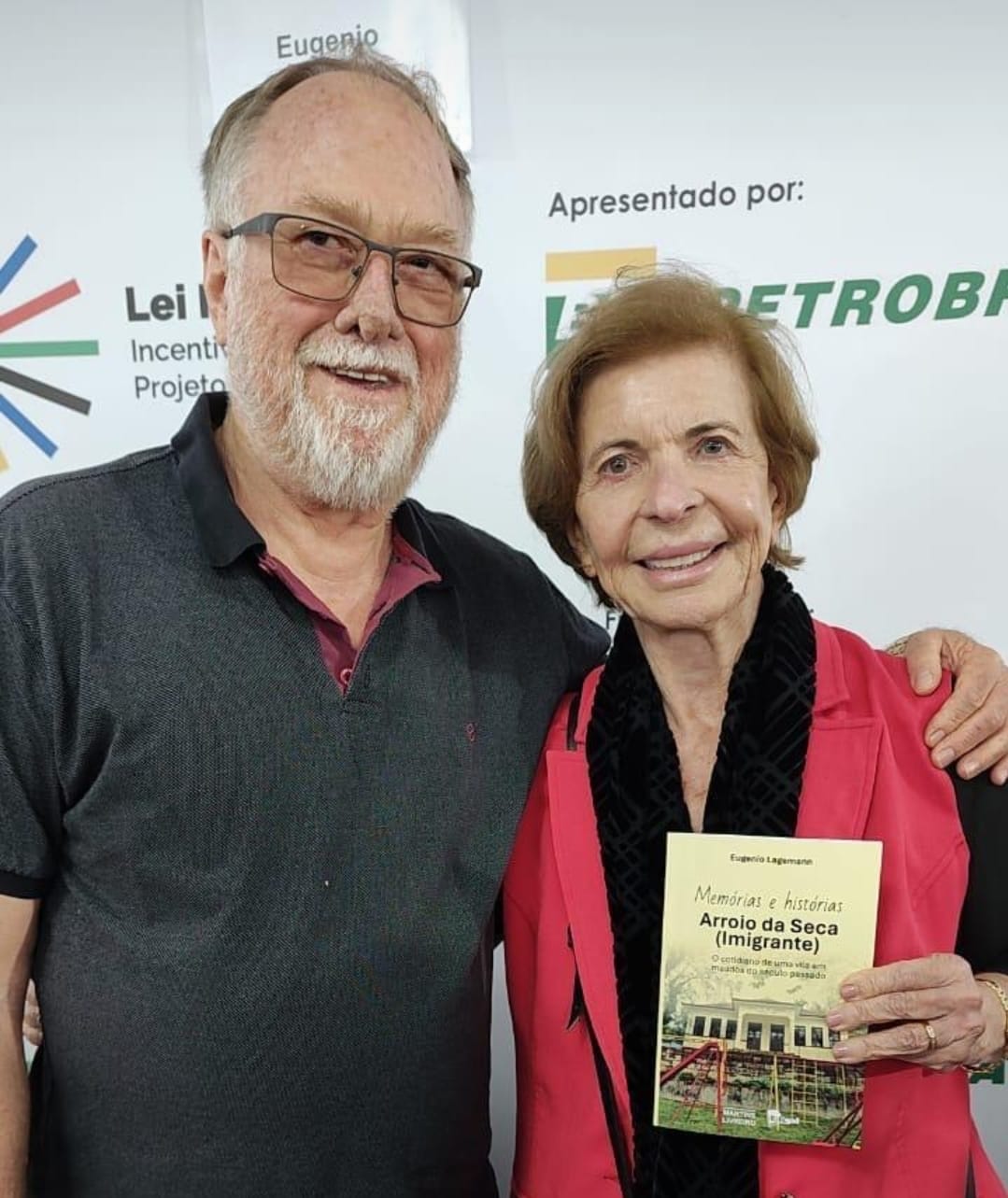 Eugênio Lagemann lança livro de memórias neste sábado em Imigrante
