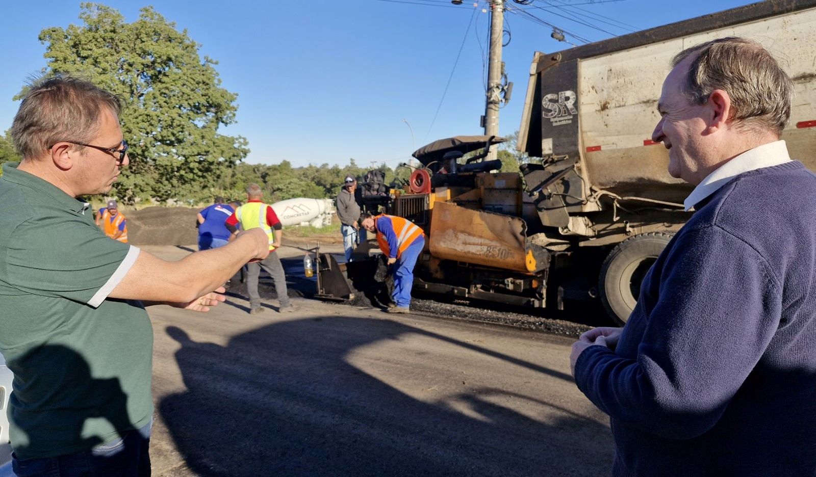 EGR realiza recuperação asfáltica na Barra do Forqueta