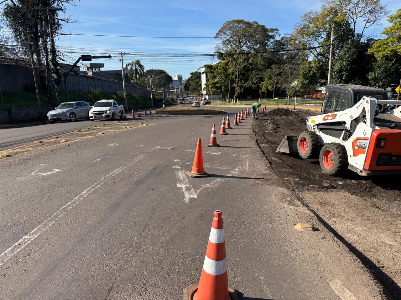 Prefeitura de Lajeado executa obras de recapeamento asfáltico no entorno da rodoviária
