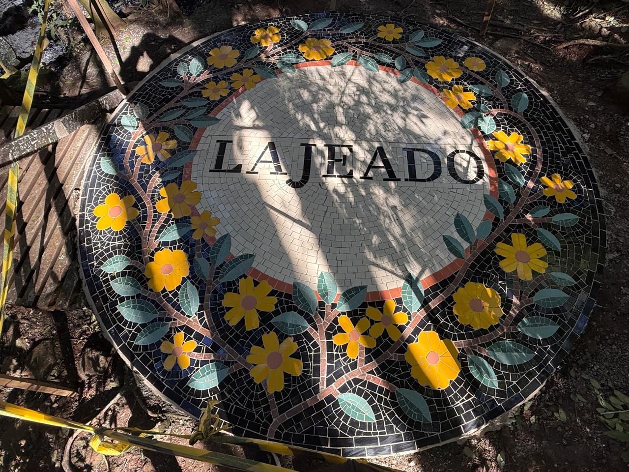 Parque do Engenho ganha mosaico italiano e reforça atrativo turístico