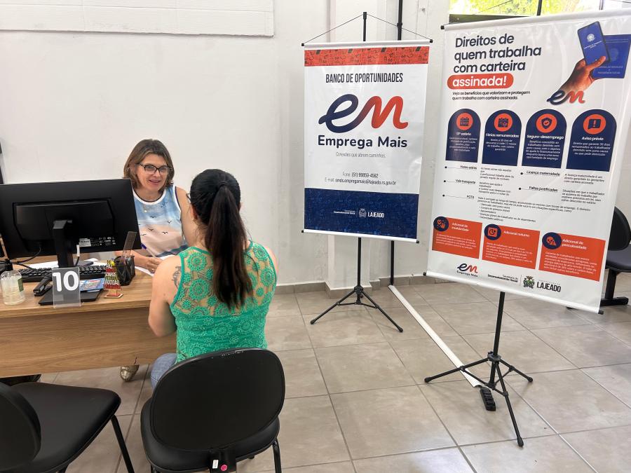 Prefeitura de Lajeado realiza Feira de Empregos do programa Emprega Mais no sábado