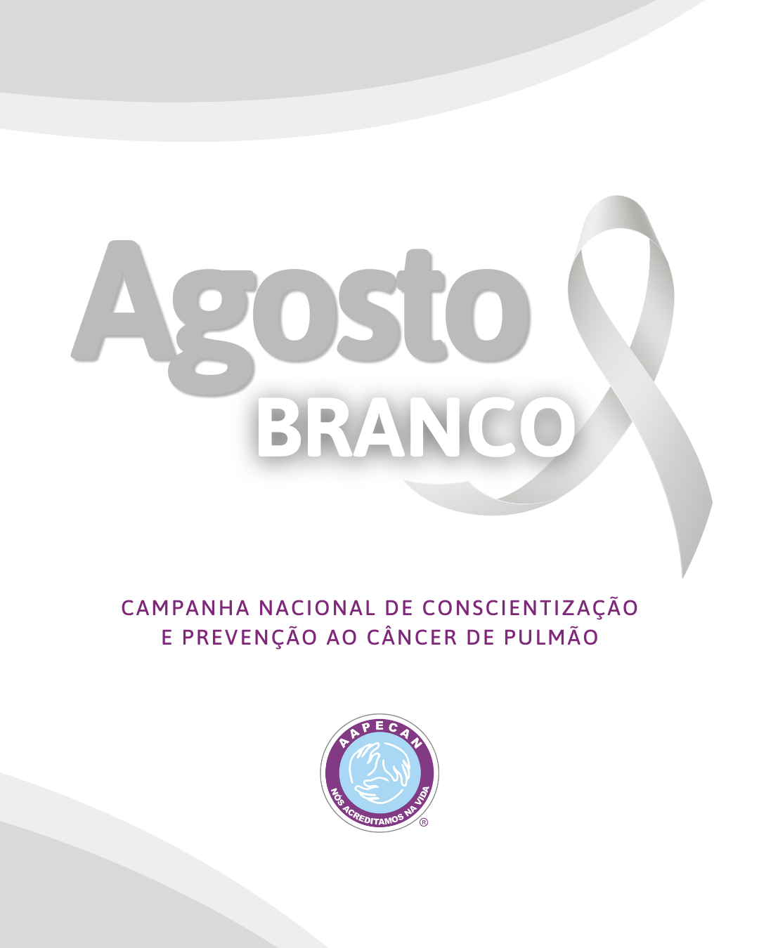 Aapecan acompanha 246 pacientes com câncer de pulmão e reforça alerta no Agosto Branco