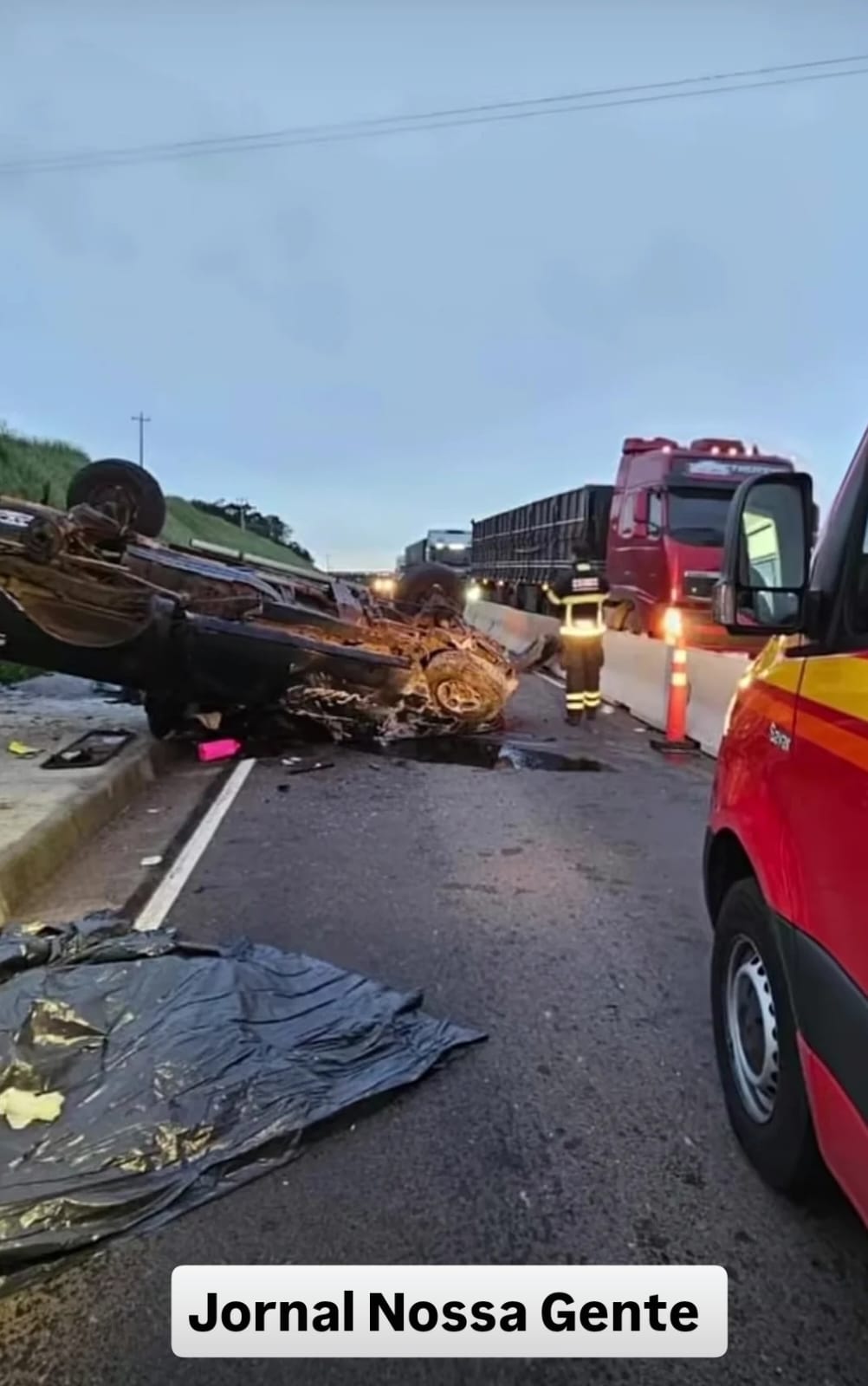 TRAGÉDIA NA BR-386: capotamento deixa dois mortos e dois feridos em Soledade