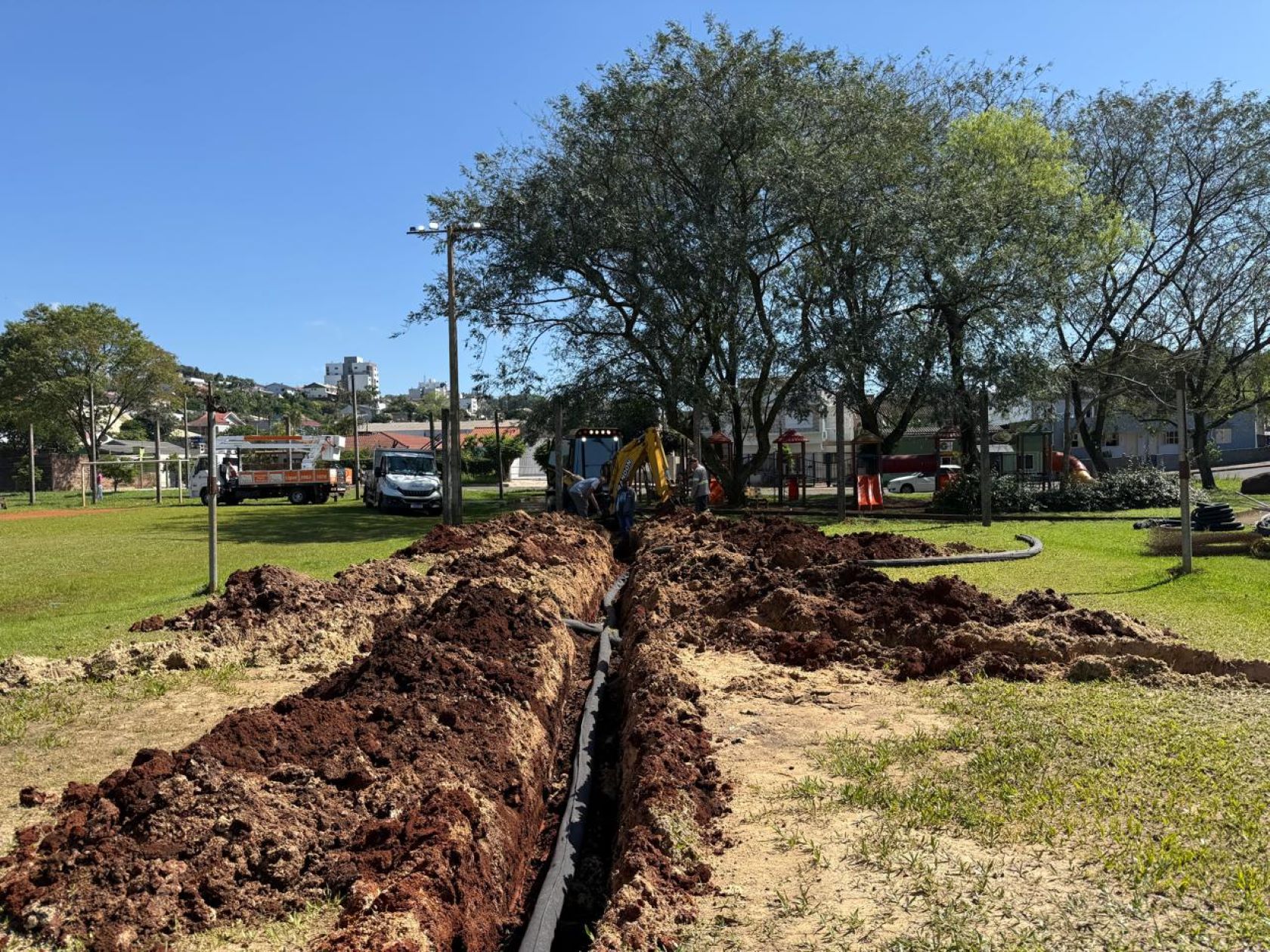 Lajeado inicia reforma de praça no bairro Montanha